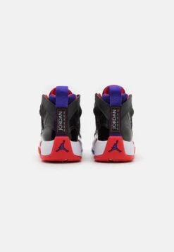 Jordan Jumpman Two Trey - High-Top Trainers - Black/Dark Concord/White/True Red -Stock X 85a29e1c141f4255838ab98610095375