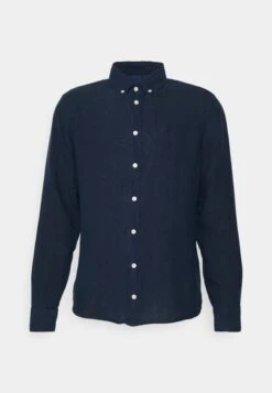 Hackett London Garment Dyed - Shirt - Navy -Stock X 85de3cd502134128b250940cc399e4c6