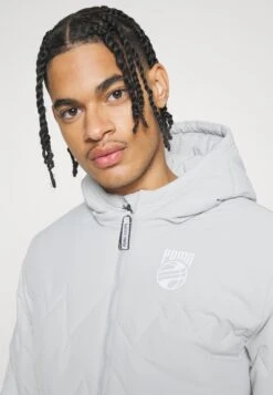 Puma Fundamentals Jacket - Training Jacket - Harbor Mist -Stock X 860ff968ff8c4045b435bc8be5ebf704