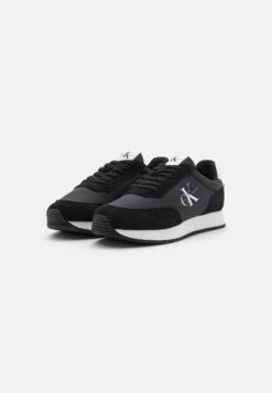 Calvin Klein Jeans Retro Runner - Trainers - Black/Bright White -Stock X 8688188005214160b637864cd89bf121