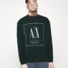 Armani Exchange Sweatshirt - Green Gables -Stock X 878ed680881d4de9b908784dfa7e014b