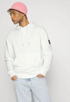 Calvin Klein Jeans Badge Hoodie - Sweatshirt - Bright White -Stock X 87d0c43a13c44868b007cb4b61b399fc