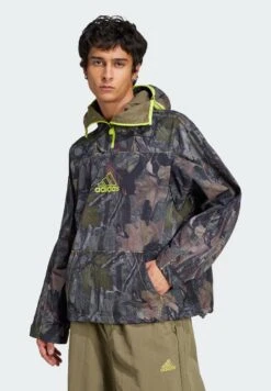 Adidas Originals CAMOUFLAGE - Summer Jacket - Olive Strata