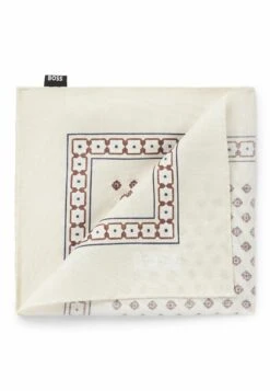 Boss Pocket Square - Open White Eleven -Stock X 894e0136d02c427da703fe8db7cc24ec