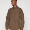 FJÄLLRÄVEN SINGI TREKKING SHIRT LS M - Shirt - Dark Olive
