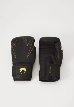 Venum SERPENTI BOXING GLOVES - Boxing Gloves - Black/silver-coloured/gold-coloured