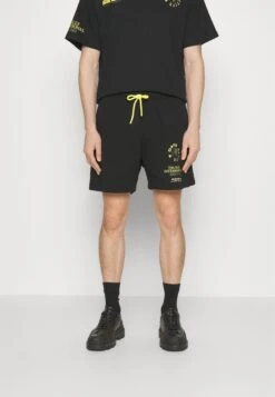 7 Days Active Organic Relaxed Unisex - Tracksuit Bottoms - Black