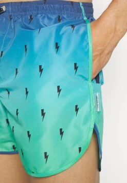 Neil Barrett Slim Gradient Microbolt Swim- Swimming Shorts - Blue -Stock X 8a88a3f42e544ab2ad630877b14d9359