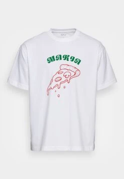 Makia Slice Unisex - Print T-Shirt - White