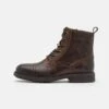 Jack & Jones JFWHOWARD - Lace-up Ankle Boots - Cognac -Stock X 8b5471d572a243f5a943e31ab11cc4a6