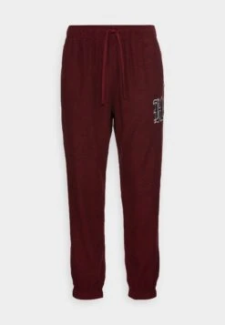 Hollister Co. Textural Jogger - Pyjama Bottoms - Bordeaux