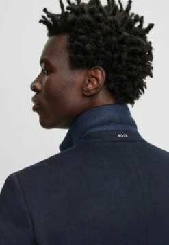 Boss H-Hyde-234 - Classic Coat - Dark Blue Four -Stock X 8ce1060ae3904561a0ab540781cb9ff5