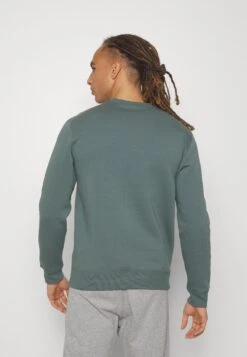 Champion Classic Crewneck Large Logo - Sweatshirt - Green -Stock X 8d3a673813ee488395853c703875b52e