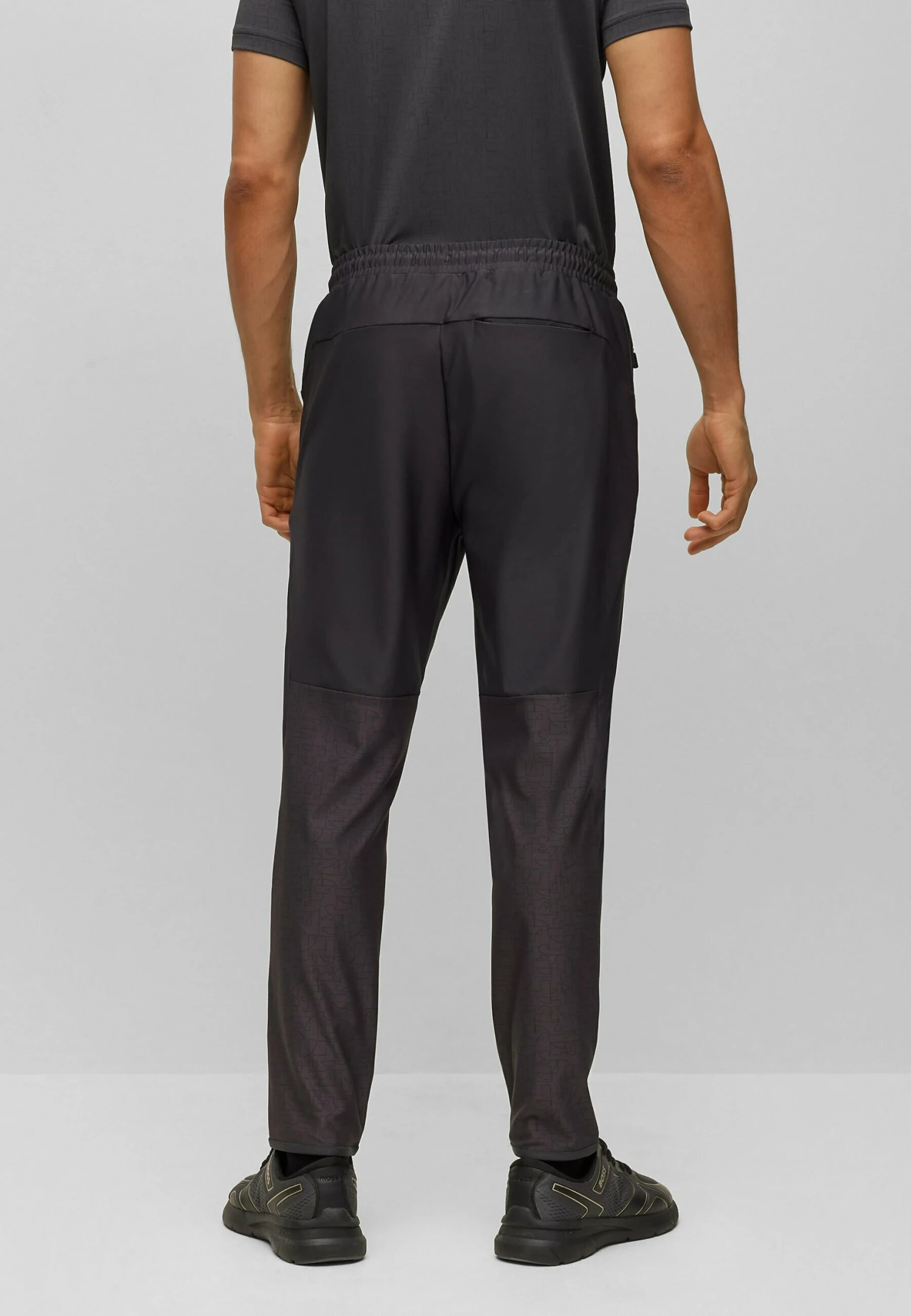 Boss Hicon Active 1 - Tracksuit Bottoms - Dark Grey Seven 5 Boss Hicon Active 1 - Tracksuit Bottoms - Dark Grey Seven - Image 3