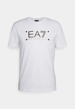 EA7 Emporio Armani Print T-Shirt - White -Stock X 8d8f557b4d554e29a40aa9dff1b143ee