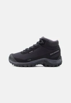 Salomon SHELTER WP - Winter Boots - Black/nine Iron/excalibur