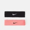 Nike Performance Headband Unisex 2 Pack - Sweatband - Pink And Black -Stock X 8e198a9f3f38422ba3a7116156c3806c