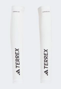 Adidas Sportswear Terrex Aeroready Trail Running Sleeves - Arm Warmers - White Black -Stock X 8e7447a3c7da4ba8a8a8a379e0c44188