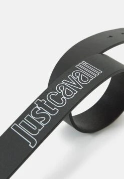 JUST CAVALLI Cintura Logo Smalto - Belt - Black -Stock X 8ea148063acd457eb39f57bd5b8ae3c7