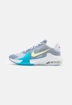 Nike Performance Air Max Impact 4 - Basketball Shoes - Ashen Slate/Citron Tint/Football Grey