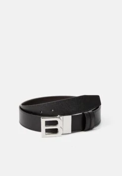 Bally B LOGO - Belt - Black/ebano/pal