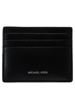 Michael Kors HARRISON - Business Card Holder - Black -Stock X 907f9bf5ae4140b69319e4c42d05848e