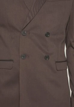 The Fashion Suit Peak- Suit - Dark Brown -Stock X 919e267cddcc4a4bb7bc9b883c3e1b3f