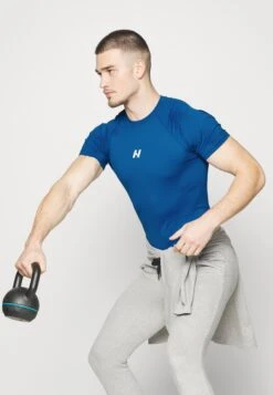 NEBBIA Functional - Sports T-Shirt - Blue -Stock X 91d5457b4d1f4bca9c6deb068bd57645