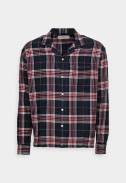 Abercrombie & Fitch Holiday Sleep- Pyjama Top - Blue Plaid