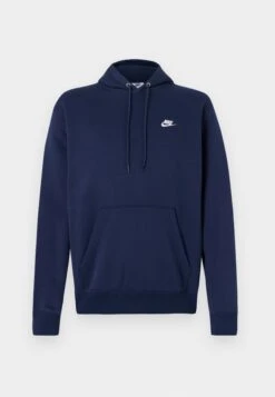 Nike Sportswear CLUB HOODIE - Sweatshirt - White/black -Stock X 9256076c0111476da6766dcb2e02235e