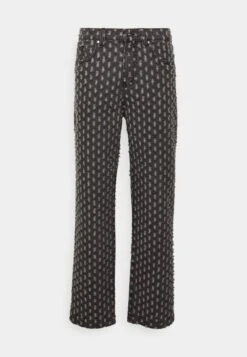 Jaded London Pulled Skate- Relaxed Fit Jeans - Black -Stock X 9273f9fc925a40a3bb7fecc59c78dbf1