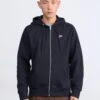 Nike Sportswear CLUB HOODIE - Zip-up Sweatshirt - Black