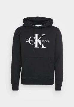 Calvin Klein Jeans Core Monogram Hoodie - Sweatshirt - Black -Stock X 930b1e084f004cf79938d780ac078094
