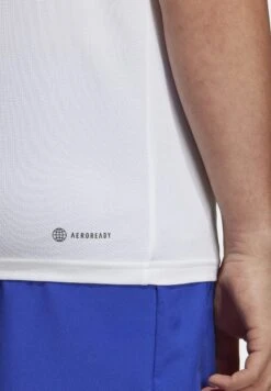 ADIDAS PERFORMANCE Train Essentials Training - Basic T-Shirt - White/Black -Stock X 9329d4ce4385482899482a7c82ab0696