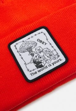 Obey Clothing World Is Yours Beanie Unisex - Beanie - Orange -Stock X 93f0db61aaf34c90baa74c255f848da3
