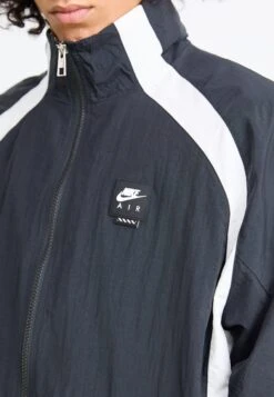 Nike Sportswear AIR TRACK JACKET - Summer Jacket - Black/white -Stock X 95ab36407d494f59926ea3cef18ff69a