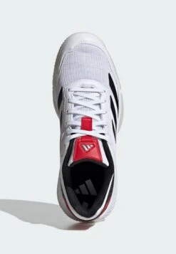 ADIDAS PERFORMANCE COURTQUICK PADEL - Padel Shoes - Cloud White Core Black Lucid Red -Stock X 95b7b1094b8c47a8bcc04a901aa30c8f
