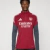 ADIDAS PERFORMANCE ARSENAL FC 25/26 TIRO 25 EUROPEAN TRAINING TOP - Club Wear - Team Coll Burgundy/dark Grey