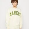 MARKET Vintage Wash Crewneck Unisex - Sweatshirt - Coconut -Stock X 9675181fb253431ba6887d3dafd14382