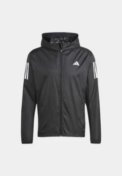 ADIDAS PERFORMANCE Own The Run- Running Jacket - Black -Stock X 967bff1b93e54ed980755b66cc029de9