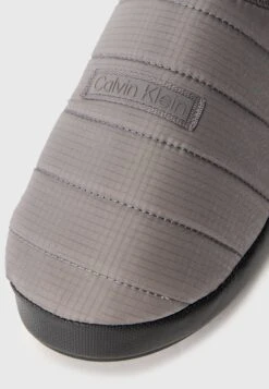 Calvin Klein RIPSTOP - Slippers - Granite Gray/black -Stock X 96ad56a81dd64314b2d4beacf0539908