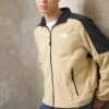 The North Face Fleece Jacket - Khaki Stone/Black -Stock X 96cfdb77c81248b7b88359c07e3b20d5