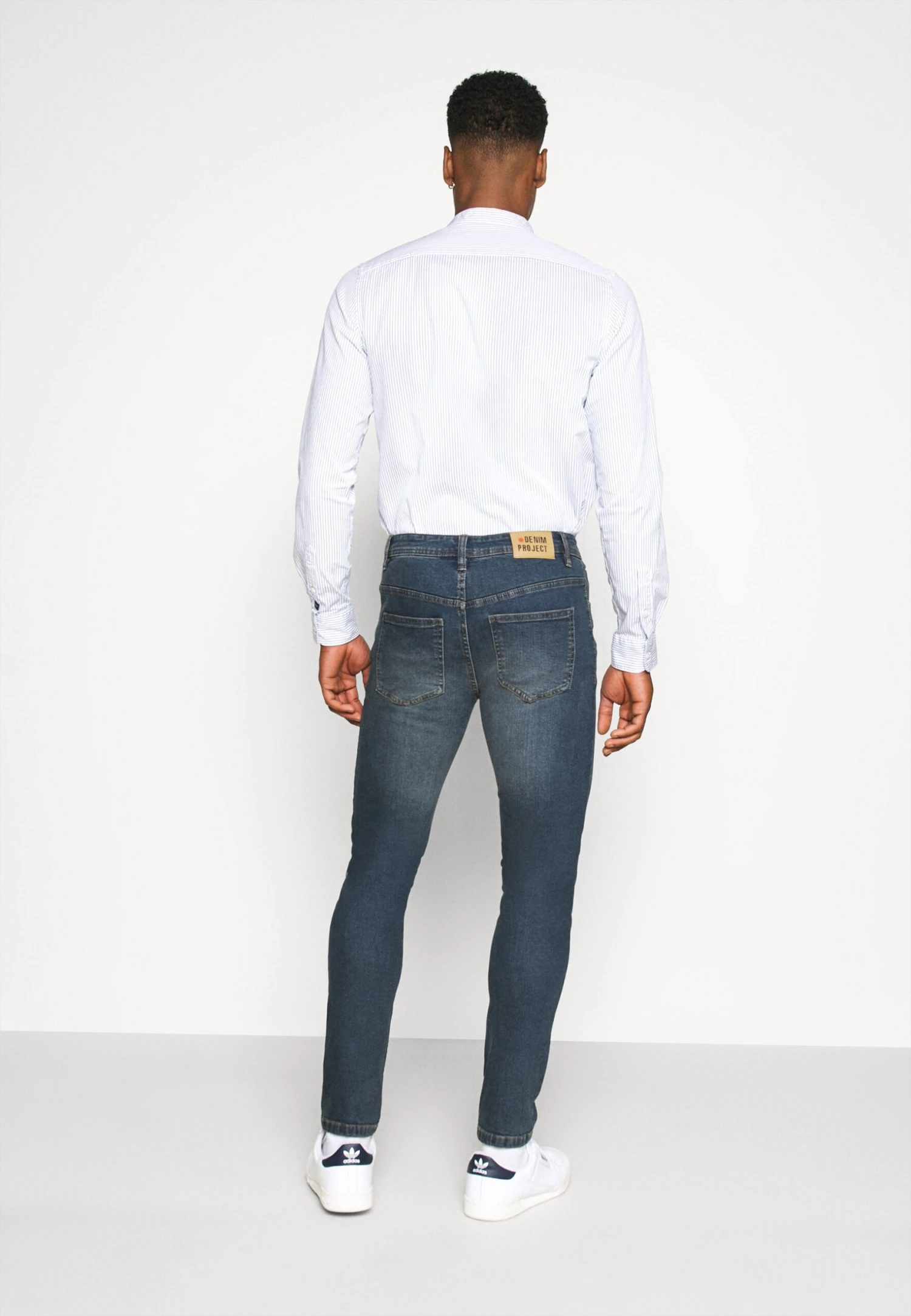 Denim Project Slim Fit Jeans - Vintage Blue 5 Denim Project Slim Fit Jeans - Vintage Blue - Image 3