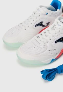 JOMA TOP FLEX PLUS - Indoor Football Boots - White -Stock X 97262091acec42e084c364f549bae890