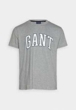 Gant Print T-Shirt - Grey -Stock X 97b102fef5284990a1153e4446a1c79d
