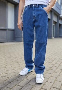 Edwin Storm Pant - Relaxed Fit Jeans - Nicola Blue Denim