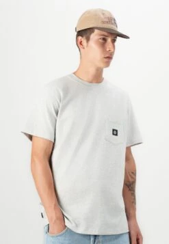Element ICON LABEL POCKET - Basic T-shirt - Grey -Stock X 980f8f28fa014dea935f2d9ecdf0b331