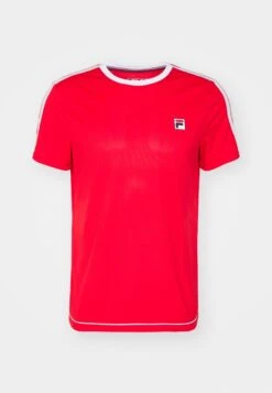 Fila ELIAS - Sports T-shirt - Red/white -Stock X 987ddd7db71548bd9292f4eeff7e2d20