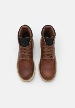 Sorel Madson Moc Toe Wp - Lace-Up Ankle Boots - Gaucho Tan/Oat -Stock X 98b1b6604b53406cbed8a7a063e97eb9