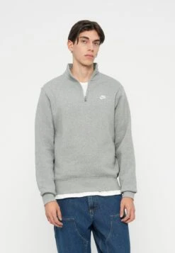 Nike Sportswear CLUB - Sweatshirt - Grey Heather/smoke Grey/white -Stock X 98bc3bbaa5be4e749e15e46538fdb1ba